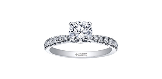 .60 carat Round Brilliant Cut Diamond Engagement Ring