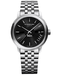 Men's Stainless Steel Beatles Metal Strap Raymond Weil Watch