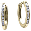 Lil' Diamond Hoops