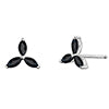 Black Sapphire Studs