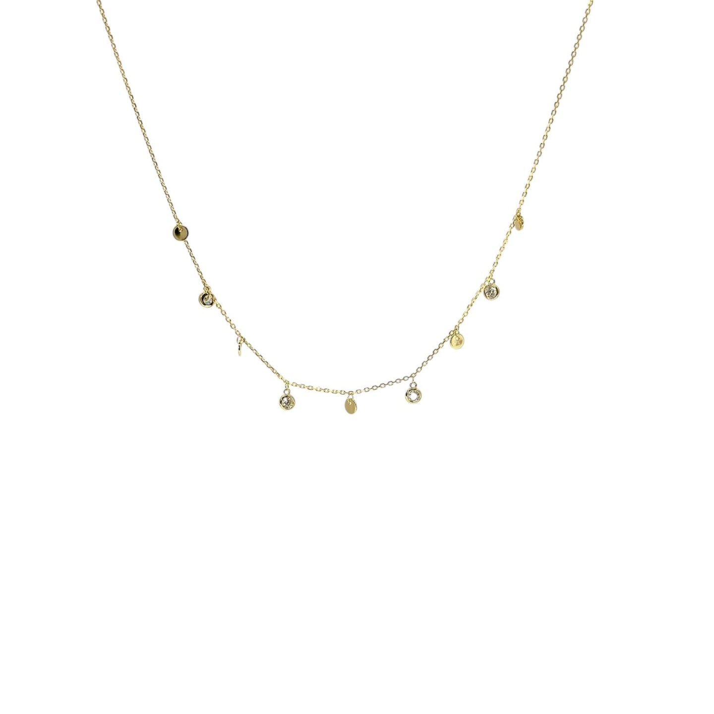 Floating Stones Necklace