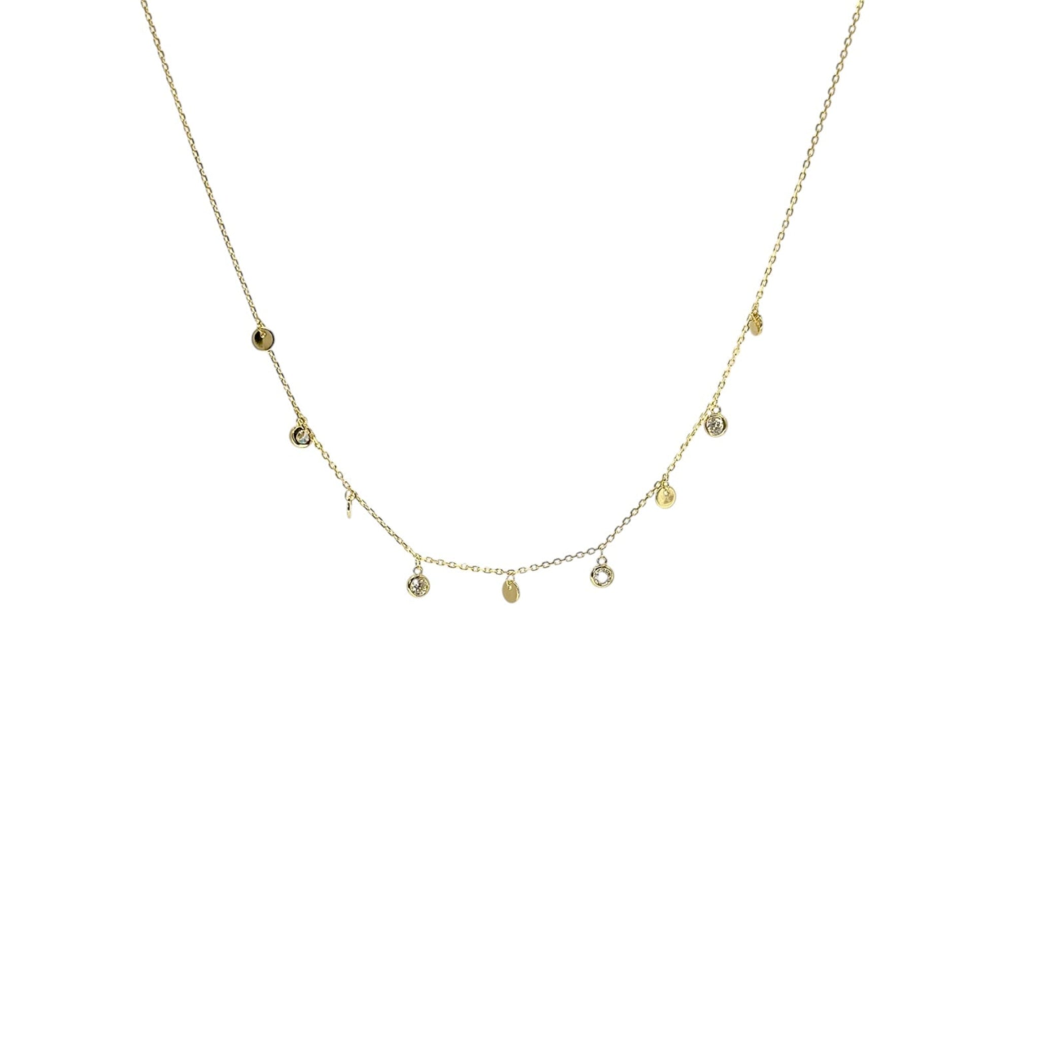 Floating Stones Necklace