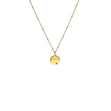 Circle Tag Necklace