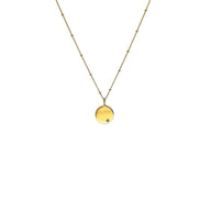 Circle Tag Necklace
