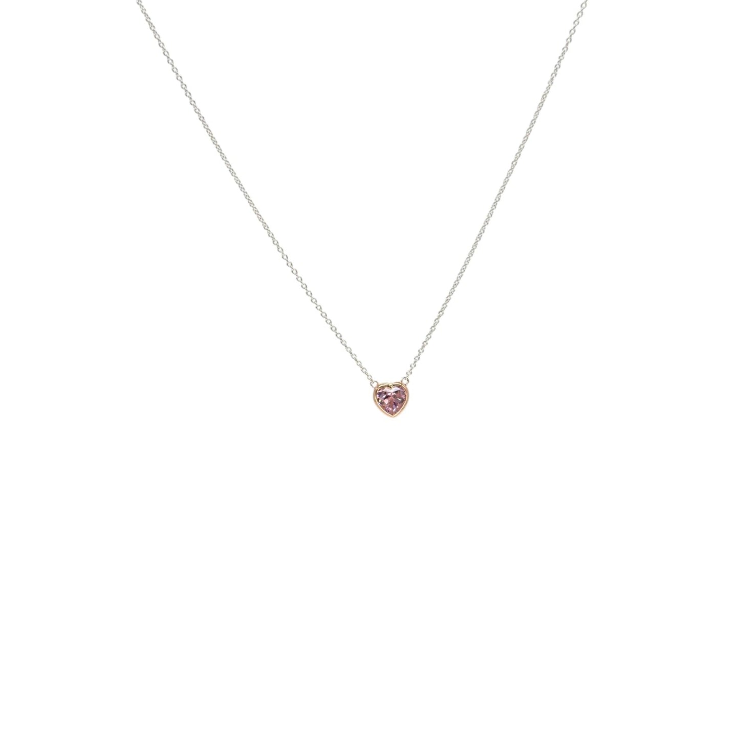 Pink Heart Necklace