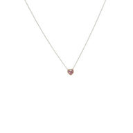 Pink Heart Necklace