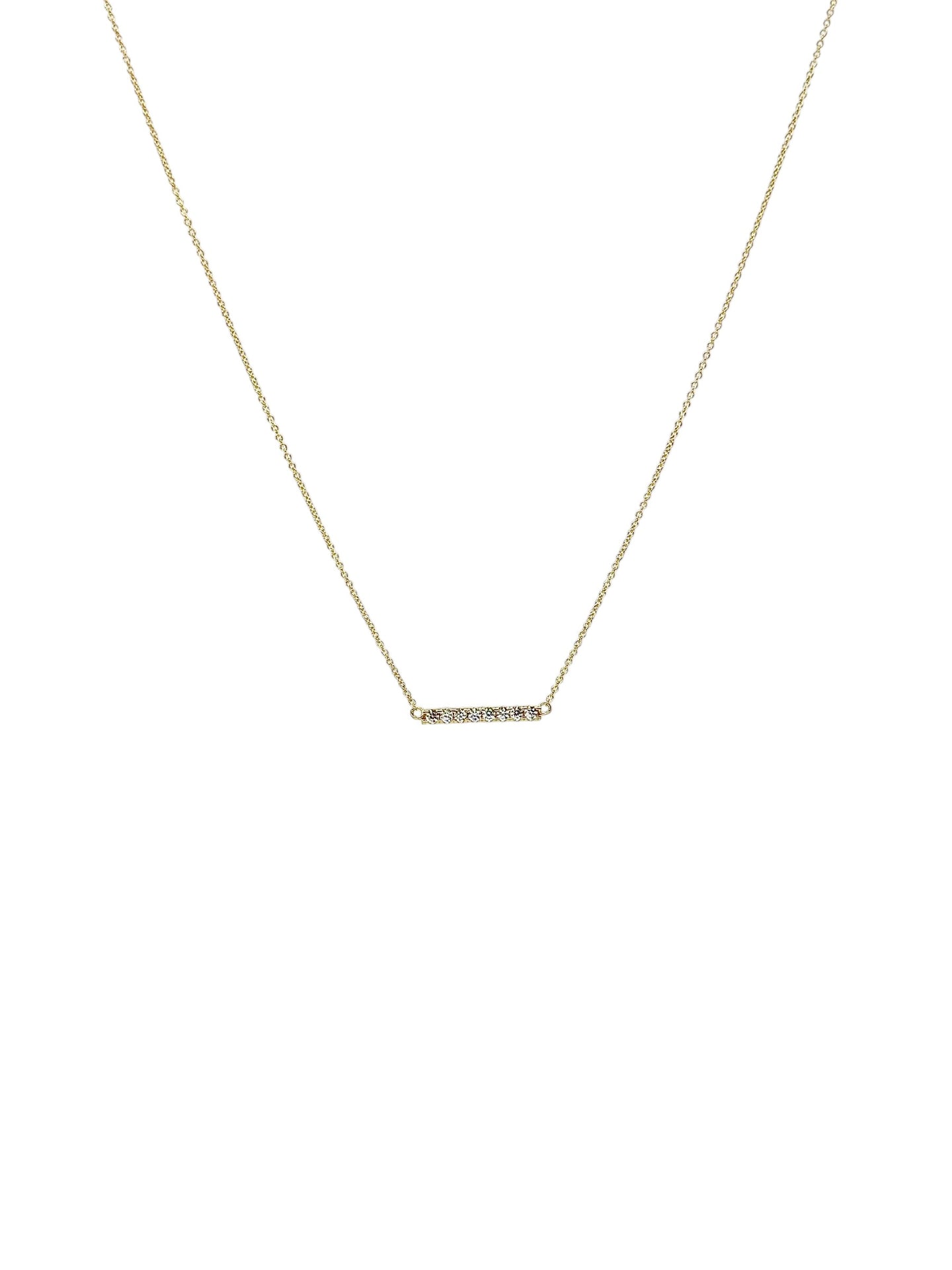 Sparkling Bar Necklace