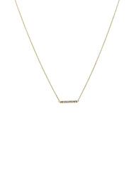 Sparkling Bar Necklace