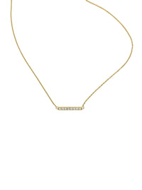 Sparkling Bar Necklace