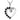 Diamond and Sapphire Heart Necklace