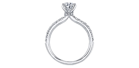 .60 carat Round Brilliant Cut Diamond Engagement Ring