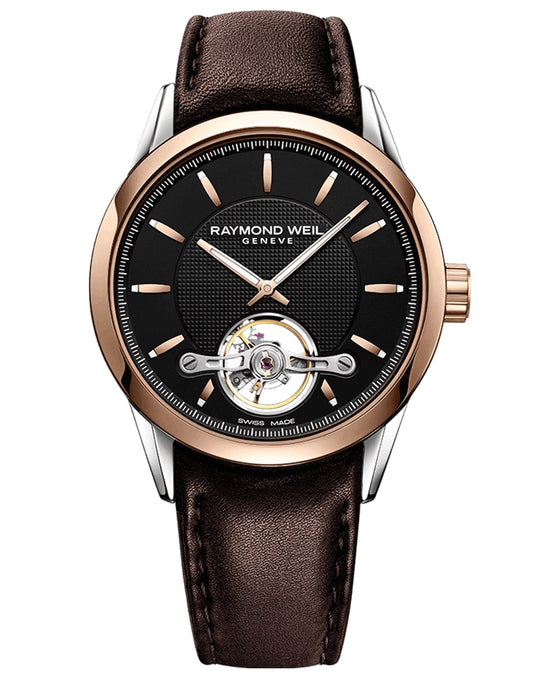 Men's Rose Gold Automatic Raymond Weil Watch