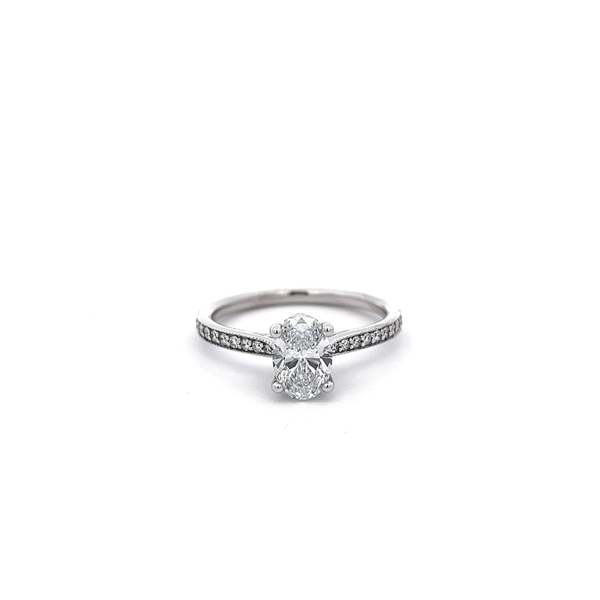 Oval Diamond Ring