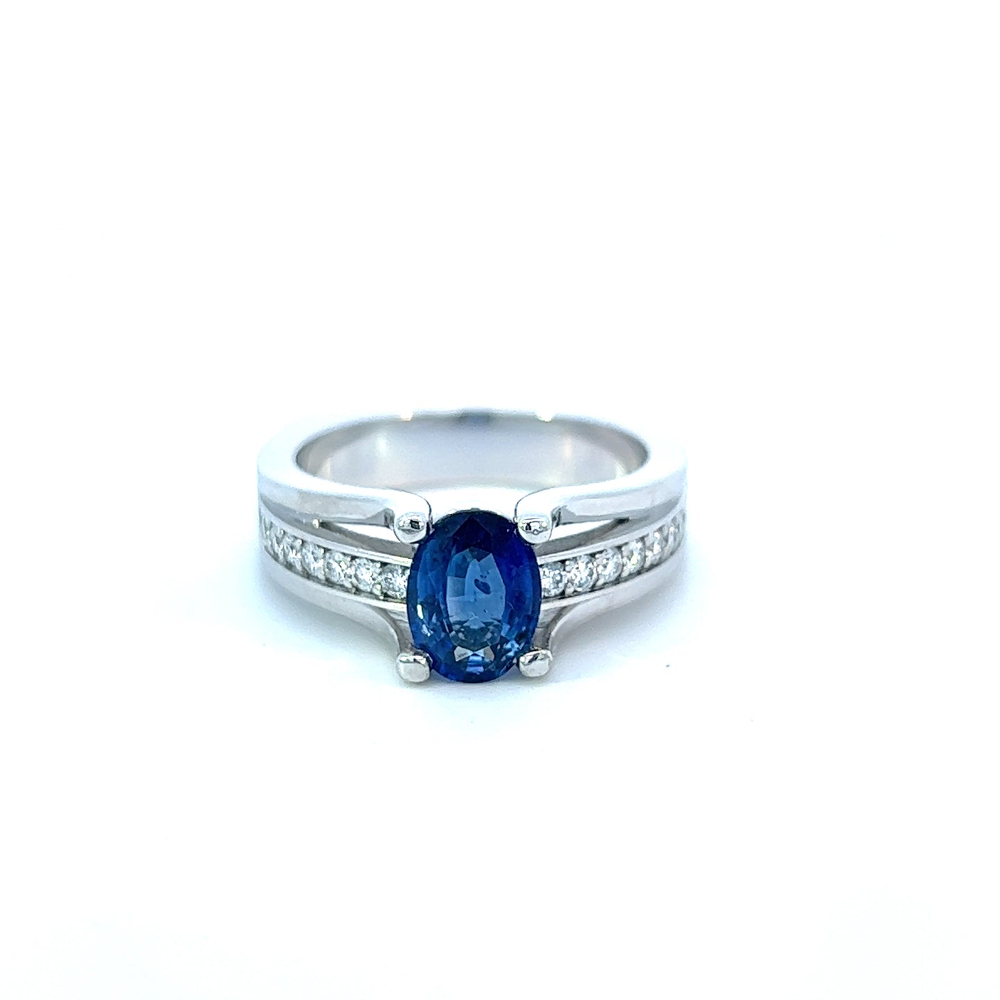 Sapphire and Diamond Ring