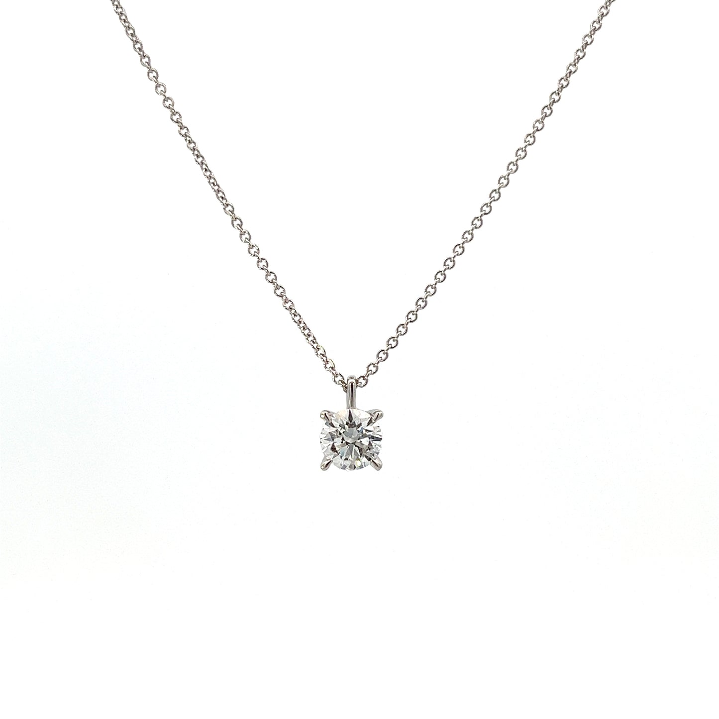 1ct Round Diamond Necklace
