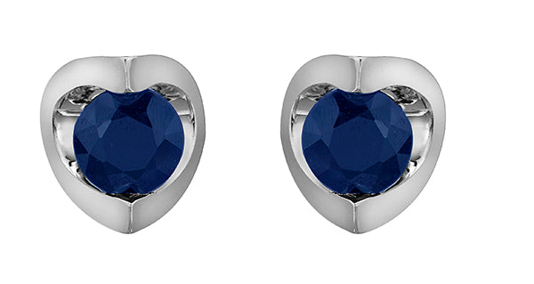 Sapphire Stud Earrings