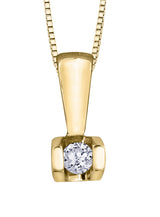 Diamond Tension Necklace